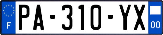 PA-310-YX