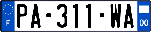 PA-311-WA