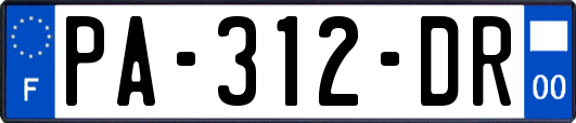 PA-312-DR