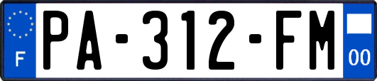 PA-312-FM
