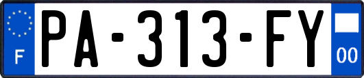 PA-313-FY