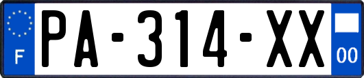 PA-314-XX