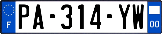 PA-314-YW