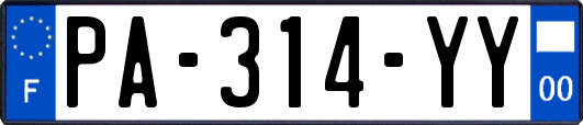 PA-314-YY