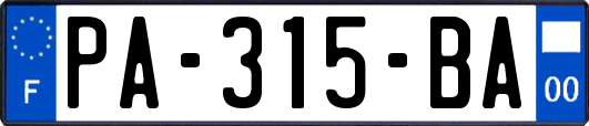 PA-315-BA