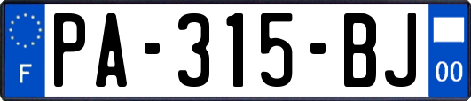 PA-315-BJ