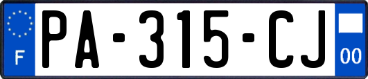 PA-315-CJ