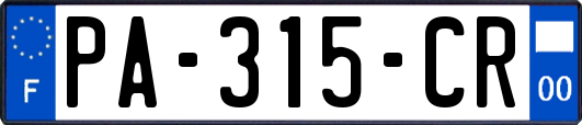 PA-315-CR
