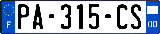PA-315-CS
