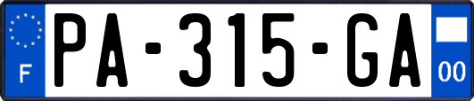 PA-315-GA