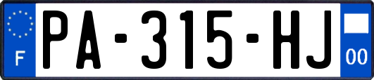 PA-315-HJ