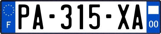 PA-315-XA