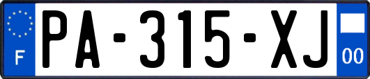 PA-315-XJ
