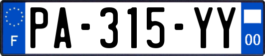 PA-315-YY
