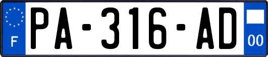 PA-316-AD