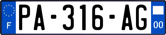 PA-316-AG
