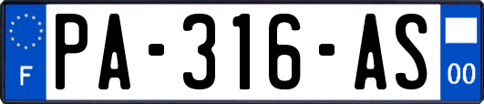 PA-316-AS