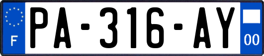 PA-316-AY