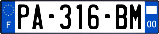 PA-316-BM
