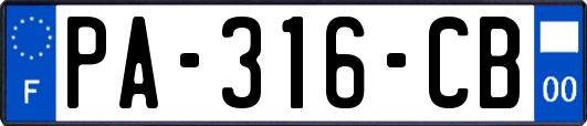 PA-316-CB