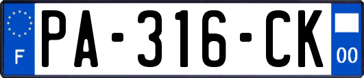 PA-316-CK