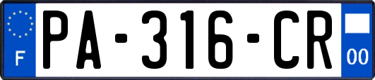 PA-316-CR