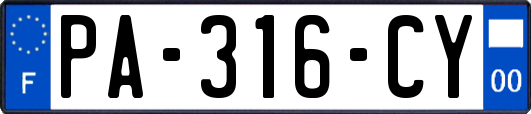 PA-316-CY