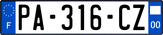 PA-316-CZ