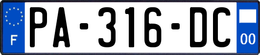 PA-316-DC