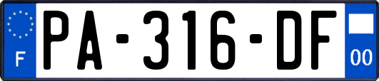 PA-316-DF
