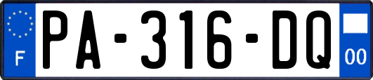 PA-316-DQ