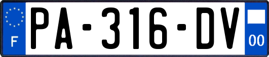 PA-316-DV