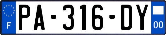 PA-316-DY