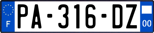 PA-316-DZ