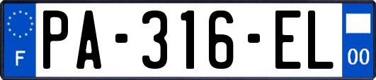 PA-316-EL