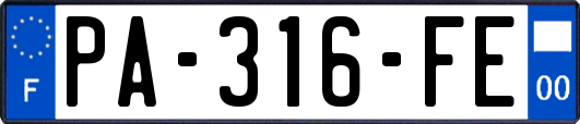 PA-316-FE