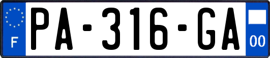 PA-316-GA