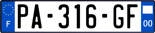 PA-316-GF
