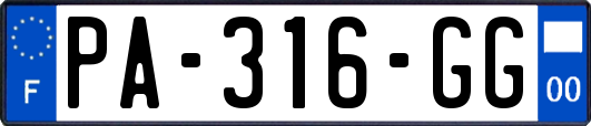 PA-316-GG
