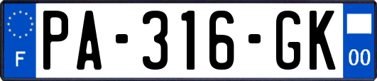 PA-316-GK
