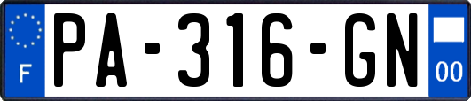 PA-316-GN