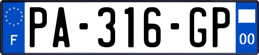 PA-316-GP