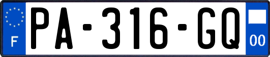 PA-316-GQ