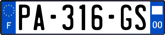 PA-316-GS