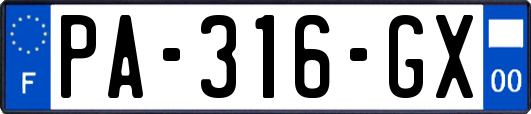 PA-316-GX