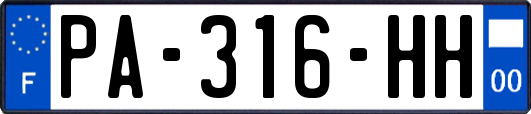 PA-316-HH