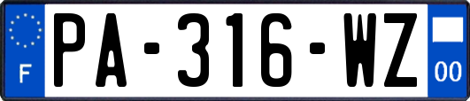 PA-316-WZ