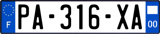 PA-316-XA