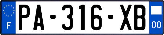 PA-316-XB