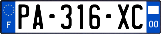 PA-316-XC